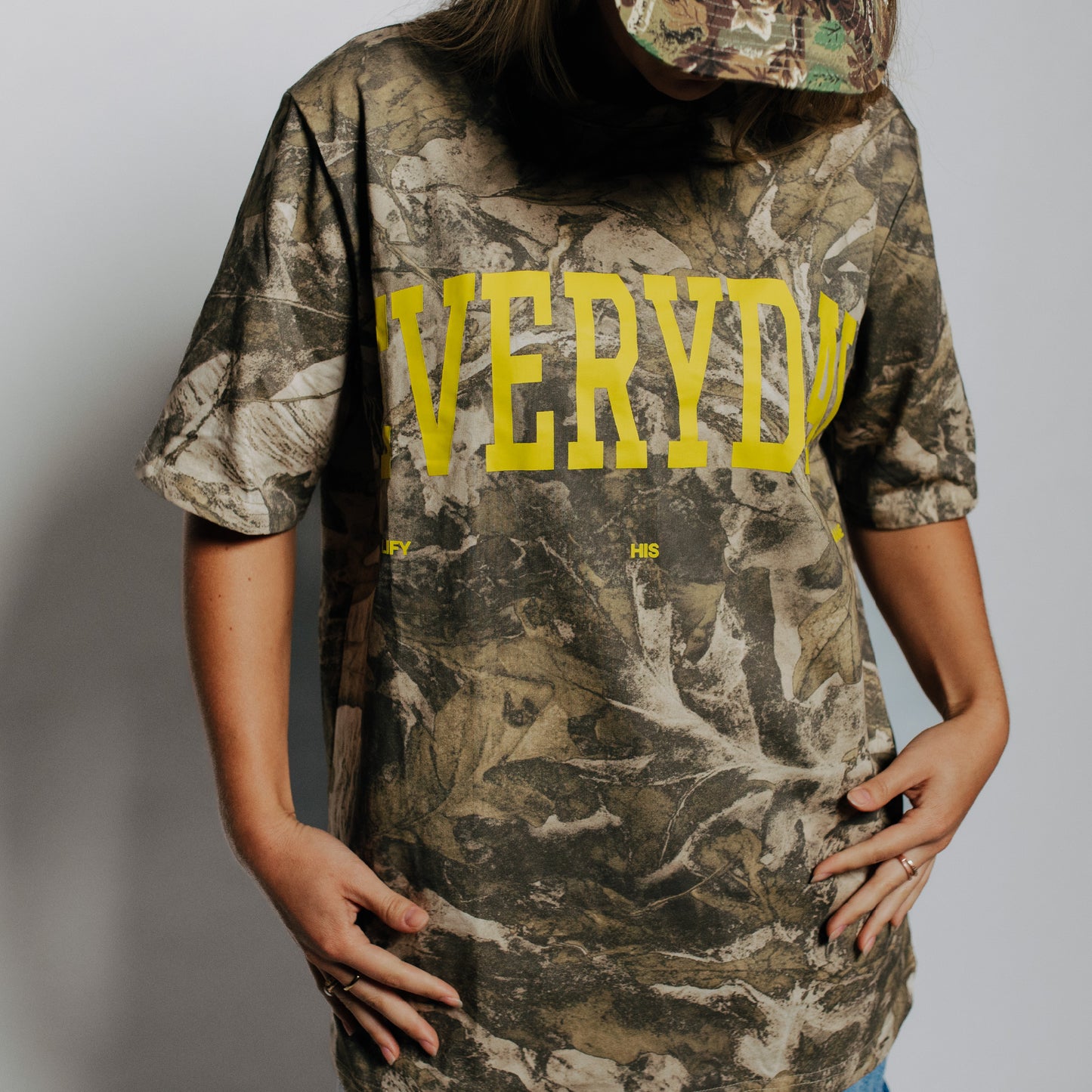 Oversized Camo Tee (PRE-ORDER)
