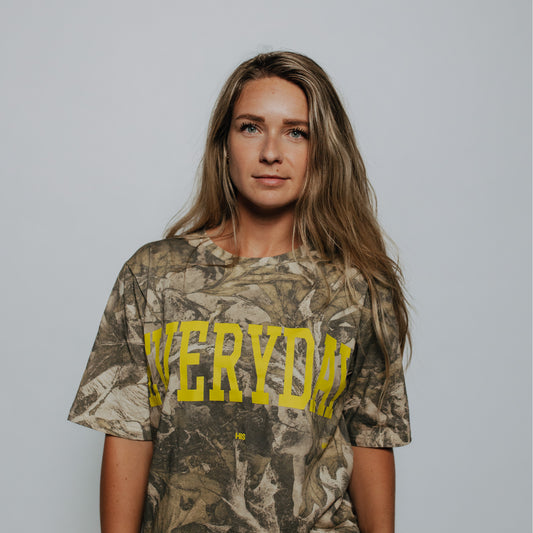 Oversized Camo Tee (PRE-ORDER)