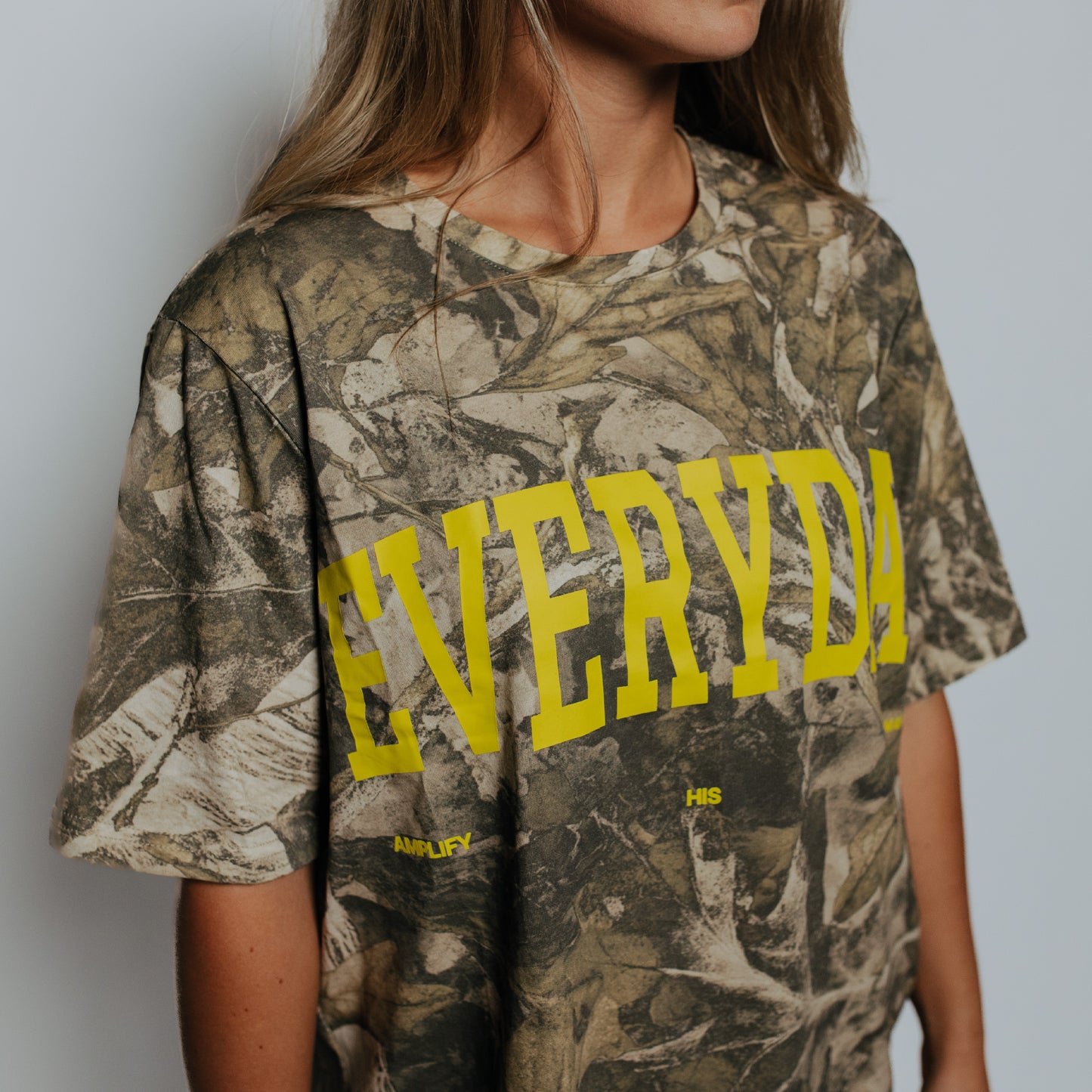 Oversized Camo Tee (PRE-ORDER)