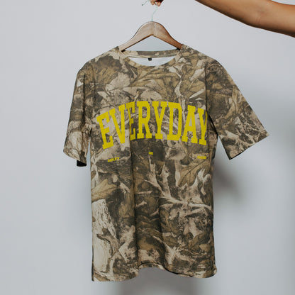 Oversized Camo Tee (PRE-ORDER)